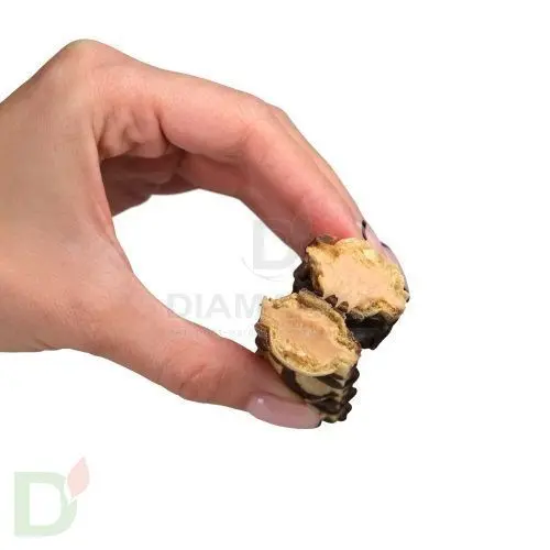 Батончик Snaq Fabriq вафельный с молочно-ореховой пастой БЕЗ САХАРА 20гр.