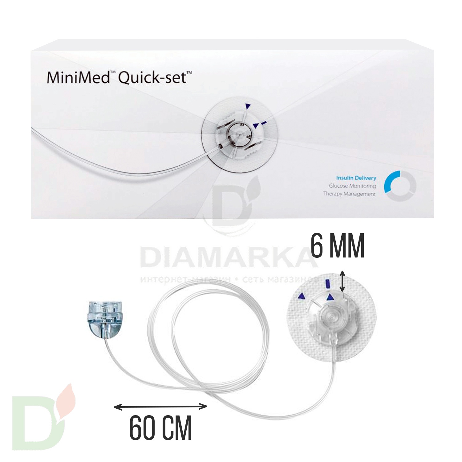 Катетер Quick-Set / Квик-Сет, 6/60 (MMT-399А), 1 шт.